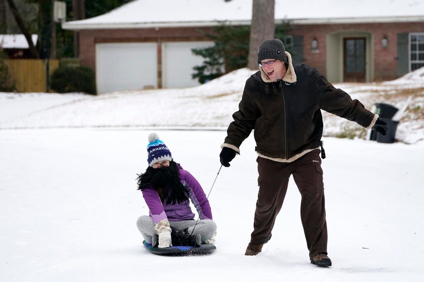 Sneg u Misisipiju 