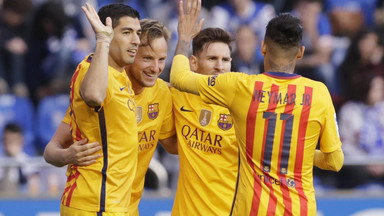 Hiszpania: Barcelona wyładowała złość na Deportivo. Suarez upokorzył rywali