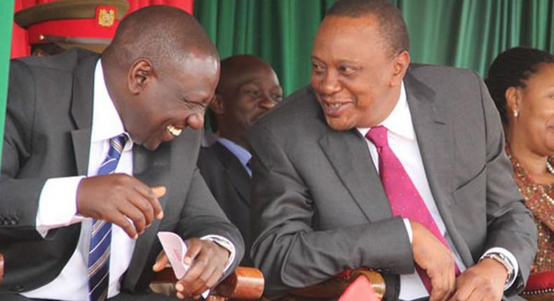 President Uhuru Kenyatta and Deputy President William Ruto