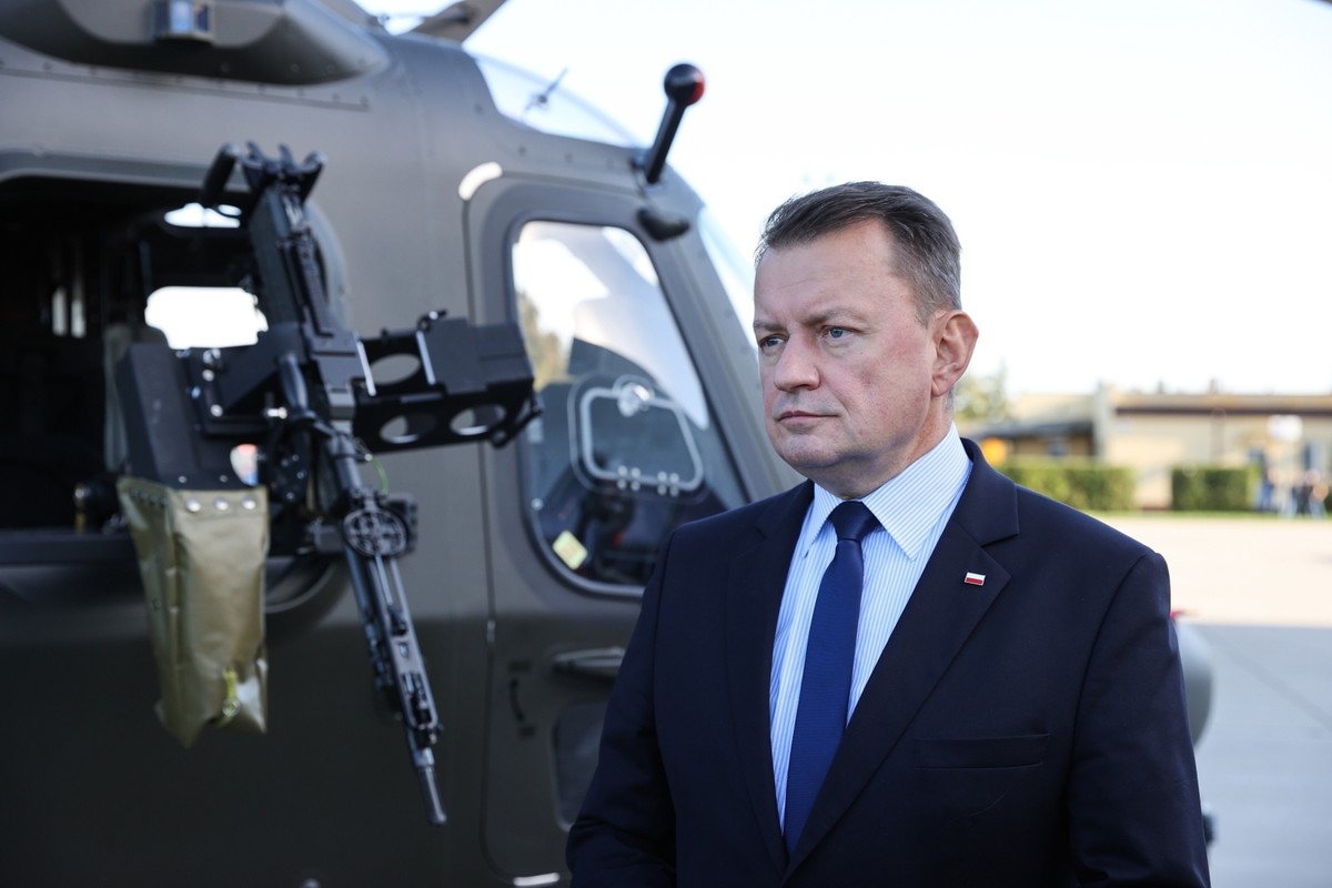 Szef MON Mariusz Błaszczak.