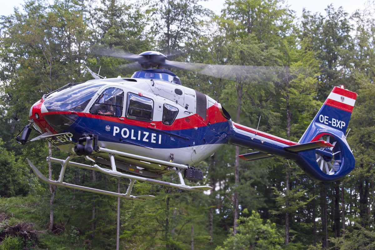 Austria, policyjny śmigłowiec