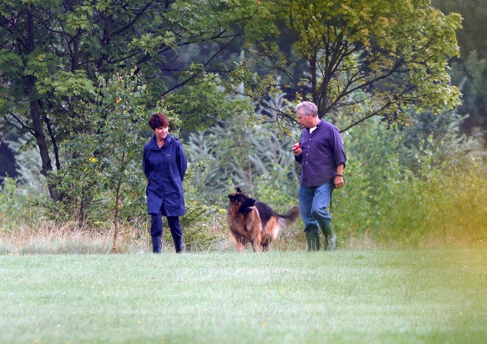 Jolanta i Aleksander Kwaśniewscy na wakacjach