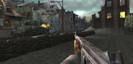 Screen z gry "Call of Duty: Roads to Victory"