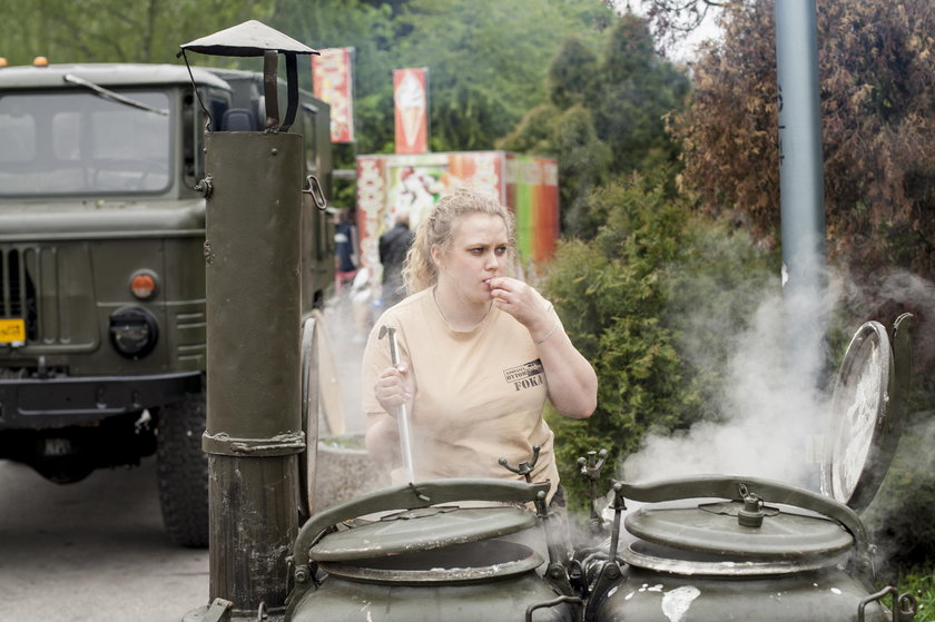 Sosnowiec. Piknik militarny z okazji 72. rocznicy zakończenia II wojny światowej