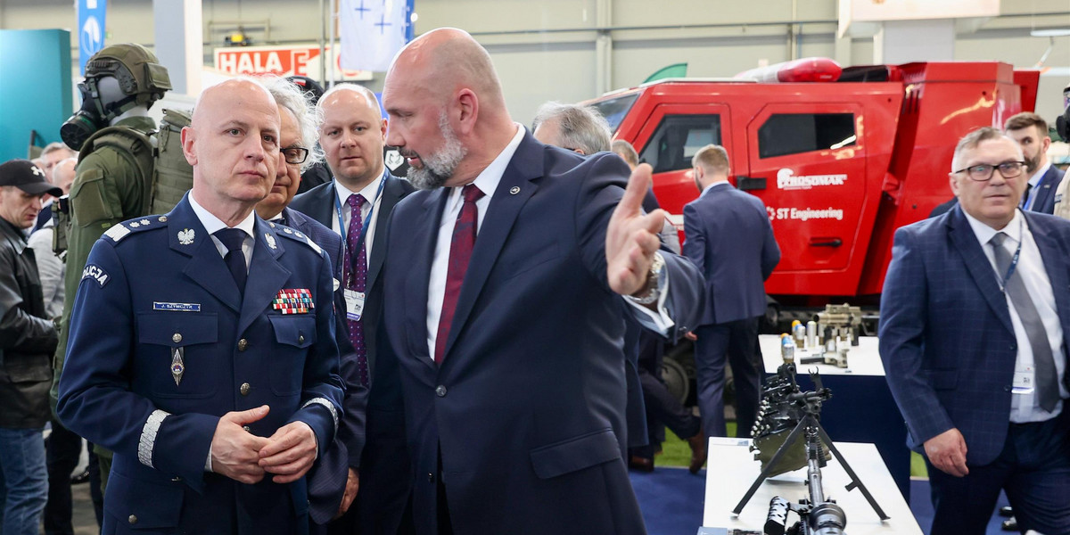 Komendant Główny Policji był gościem na Targach Policji i Bezpieczeństwa Publicznego w Kielcach.