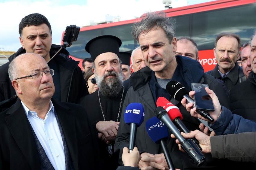 Grčki premijer Kirijakos Micotakis na Santoriniju