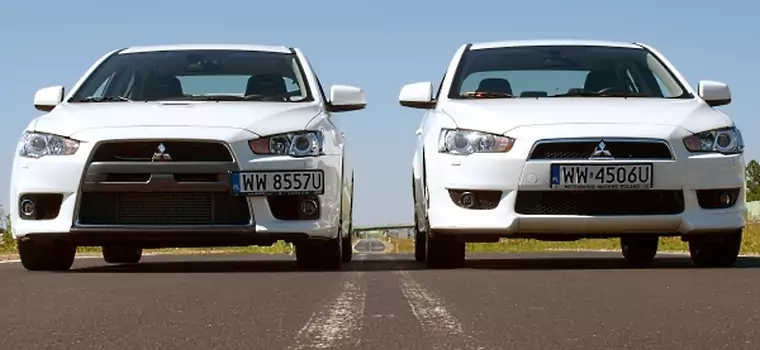 Lancer vs Lancer Evo: podobne, a bardzo różne