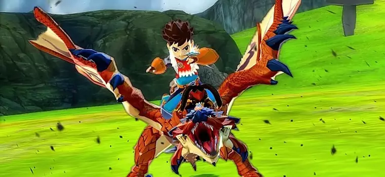 Monster Hunter Stories na pierwszych, fantastycznie wyglądających screenshotach