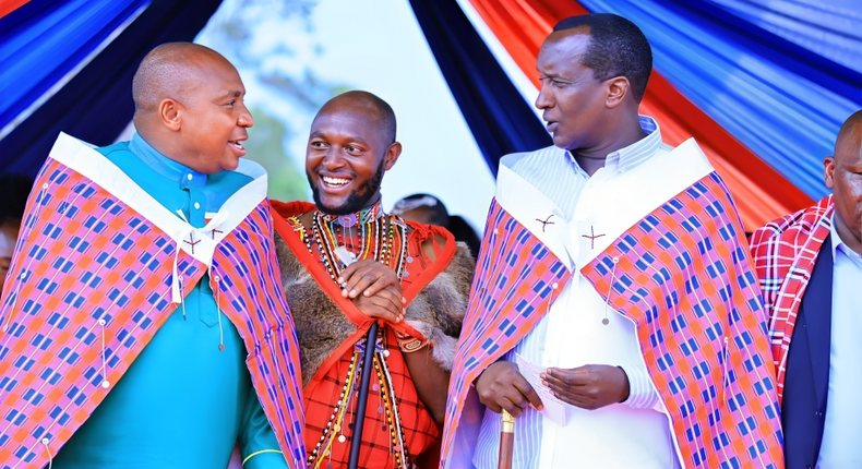 Photos from Stephen Letoo's homecoming party in Narok County