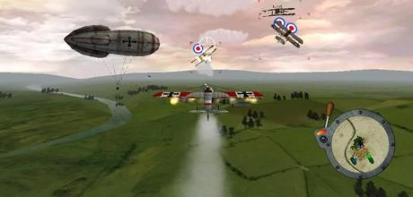 Screen z gry "Red Baron Arcade"