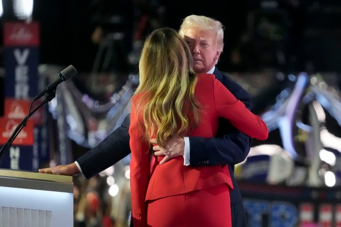 Melanija Tramp sa Donaldom Trampom