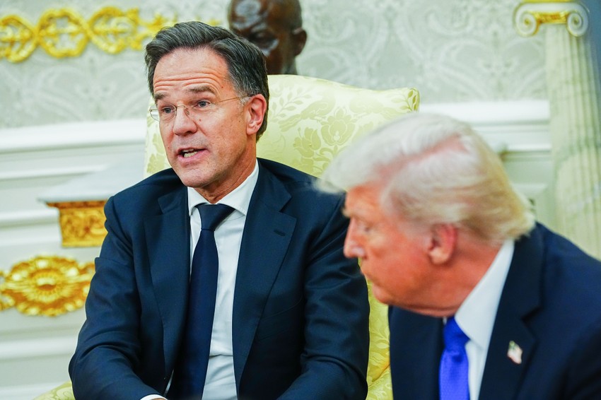 Mark Rute i Donald Tramp