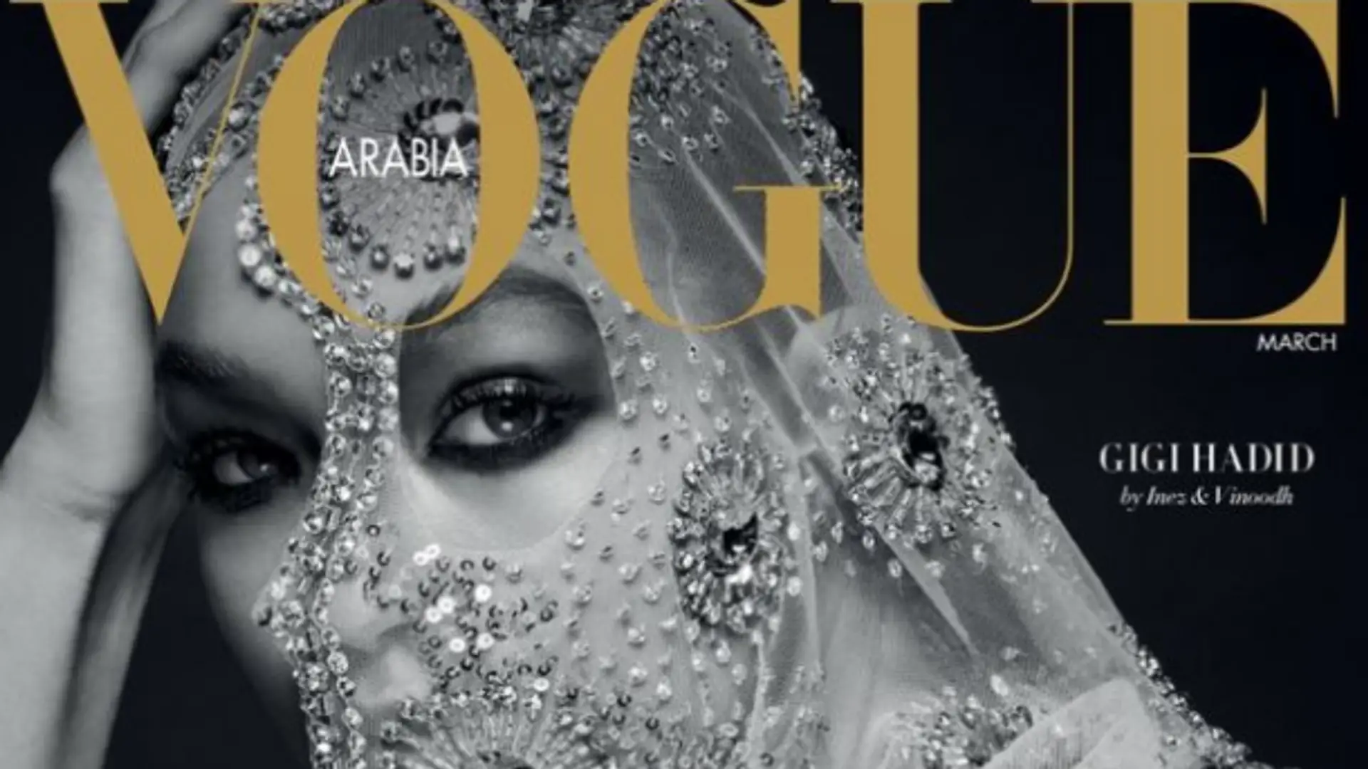 Zjawiskowa Gigi Hadid na pierwszej okładce Vogue Arabia