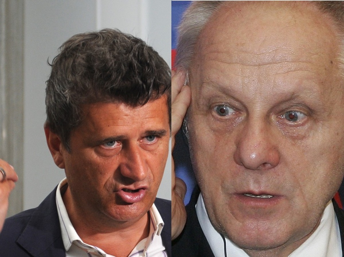 Janusz Palikot i Stefan Niesiołowski