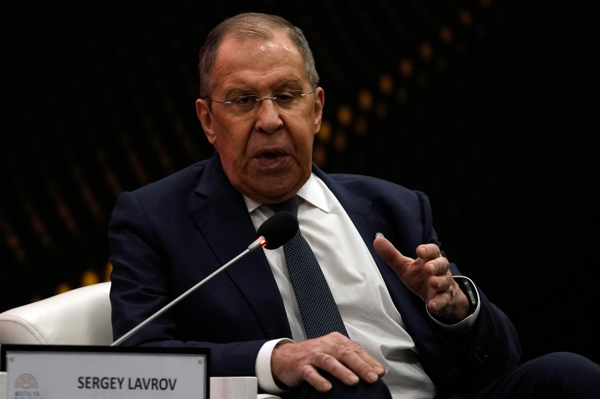 Ruský minister zahraničných vecí Sergej Lavrov.