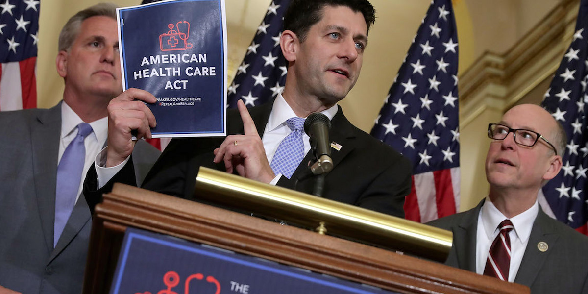 Paul Ryan: 'We're still moving forward on healthcare'