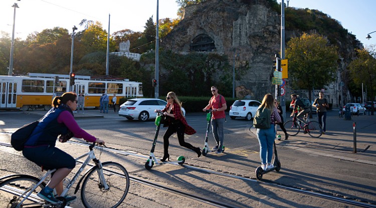 budapesti utcakép