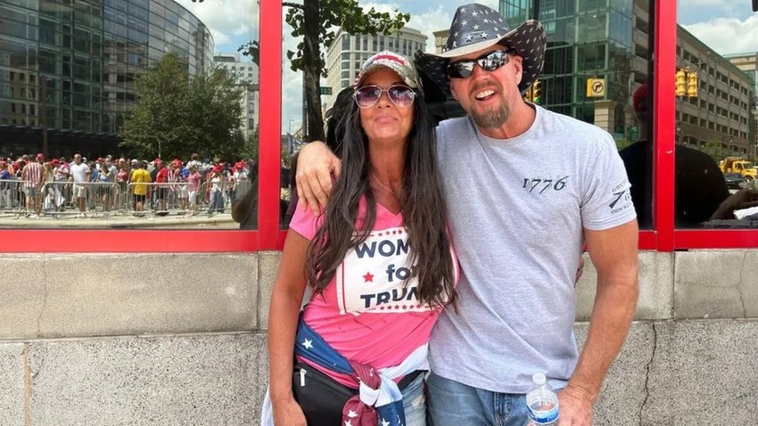 Vendi i Stiv Apkot kažu da su osetili obavezu da dođu i podrže Trampa | Foto: BBC