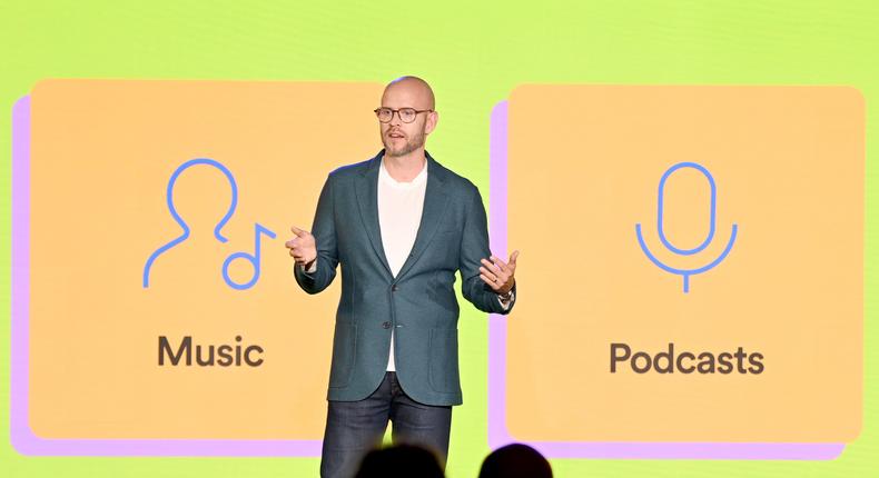 Spotify founder and CEO Daniel Ek.Bryan Bedder via Getty Images