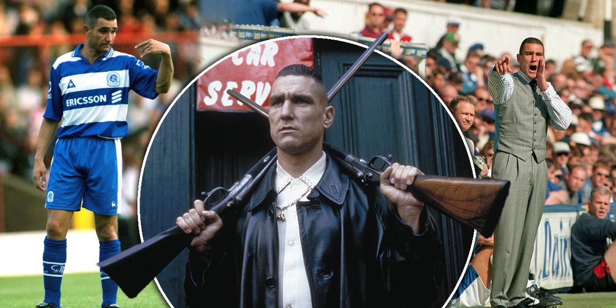 Vinnie Jones był największym brutalem w historii ligi angielskiej. Jednak swoje powołanie odnalazł kiedy został wziętym aktorem filmów akcji.