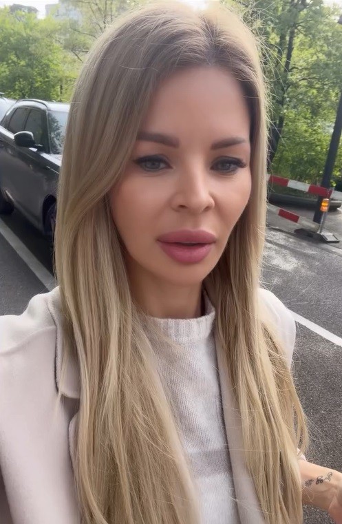 Modelka Silvia Kucherenko. 