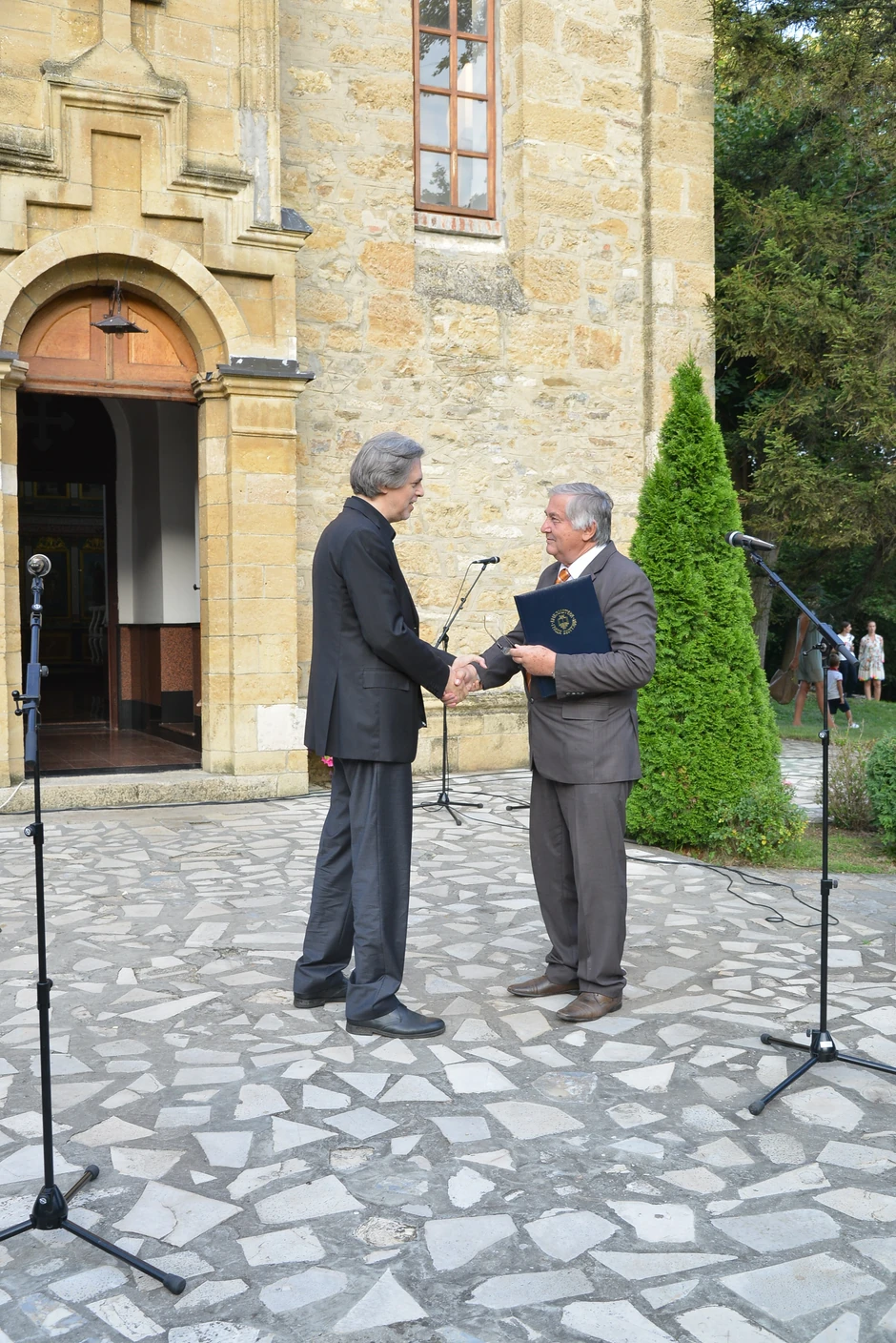 Goran Gocić i Jovan Delić,  dodela nagrade "Moma Dimić"