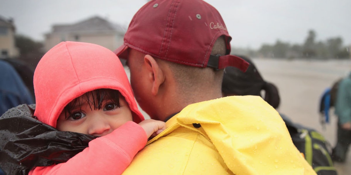 Psychological research has shown natural disasters and switching schools can both create intense feelings of stress in children.