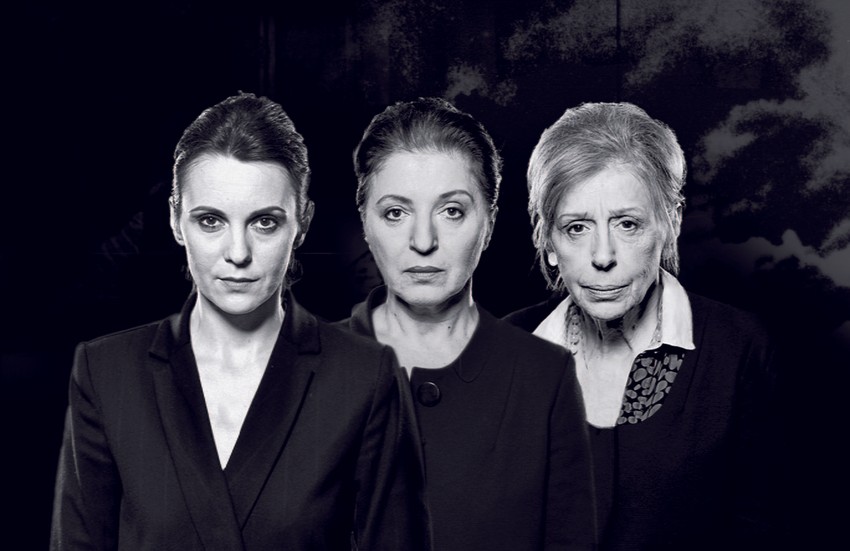 Nada Šargin, Mirjana Karanović i Branka Petrić u "Rahelinoj kutiji"