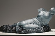 Karen LaMonte, Reclining Nocturne, Glasstress 2019