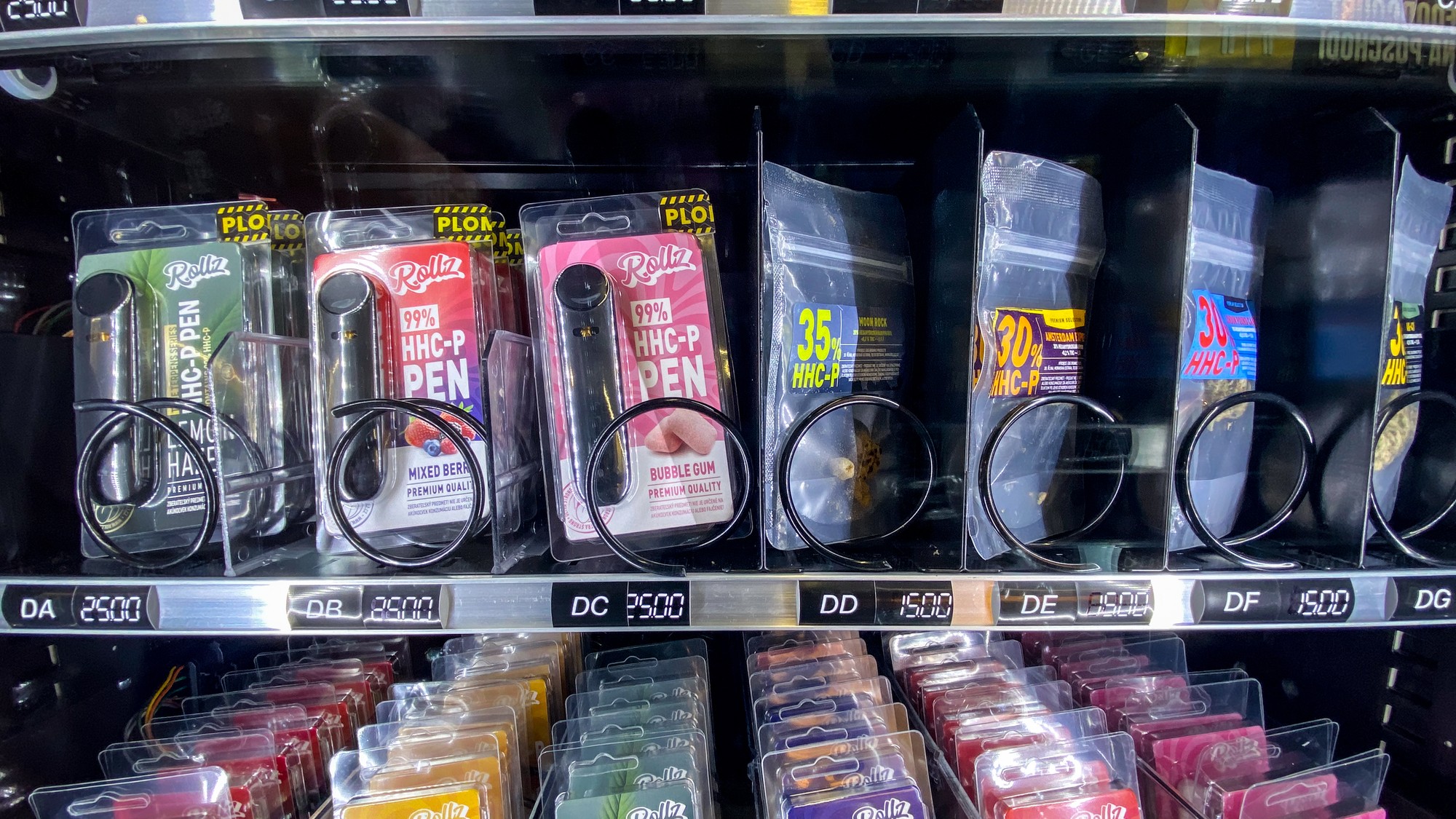 Takto vyzerali výrobky v automatoch Green Point v roku 2023.