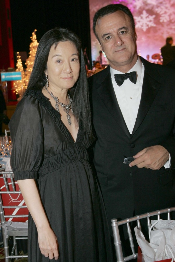Vera Vang sa mužem 2005. u Njujorku David Westerley/Newscom