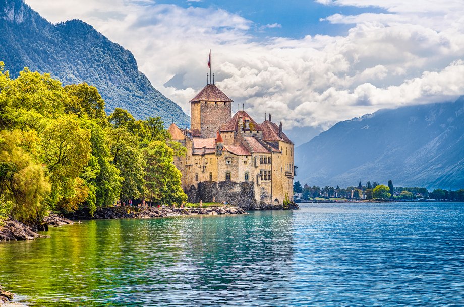 Château de Chillon, Veytaux, Szwajcaria