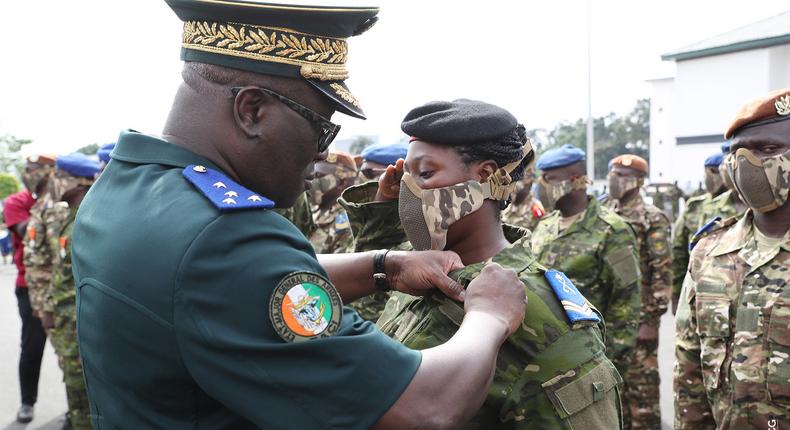 Décoration des soldats ivoiriens/Gouv.CI