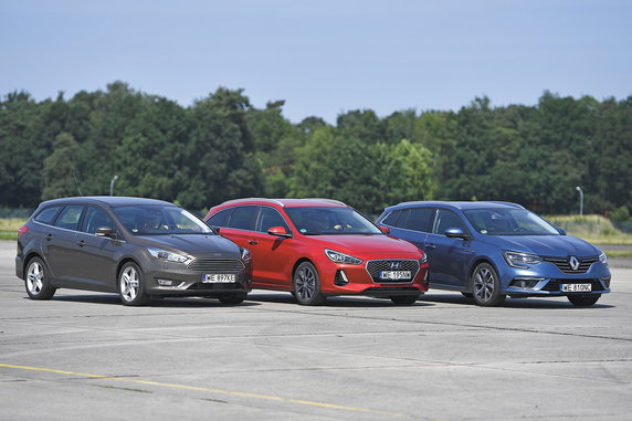 Ford Focus, Hyundai i30 i Renault Megane – porównanie