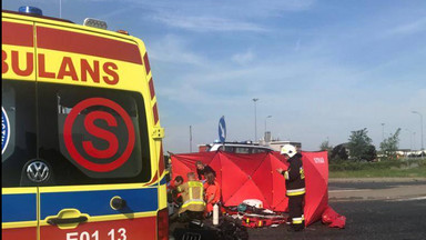 Śmierć motocyklisty. Tragedia na drodze wojewódzkiej w Łódzkiem 