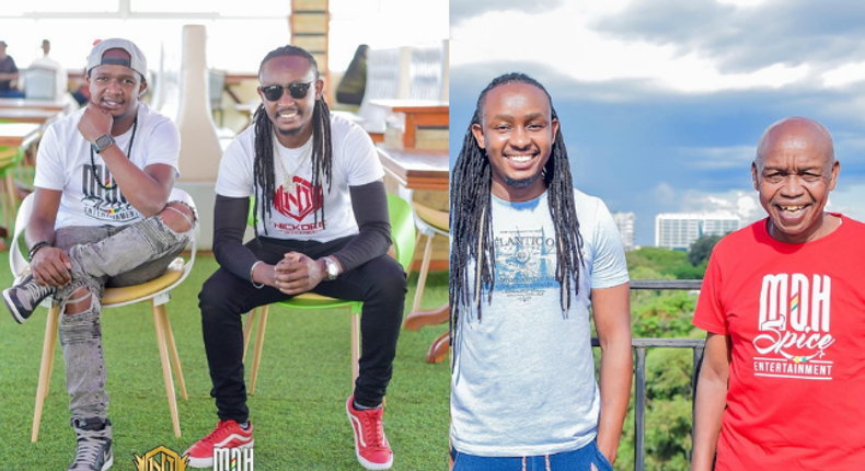 NTV’s DJ Moh Spice and Kiss TV's DJ Kym NickDee lose their Father