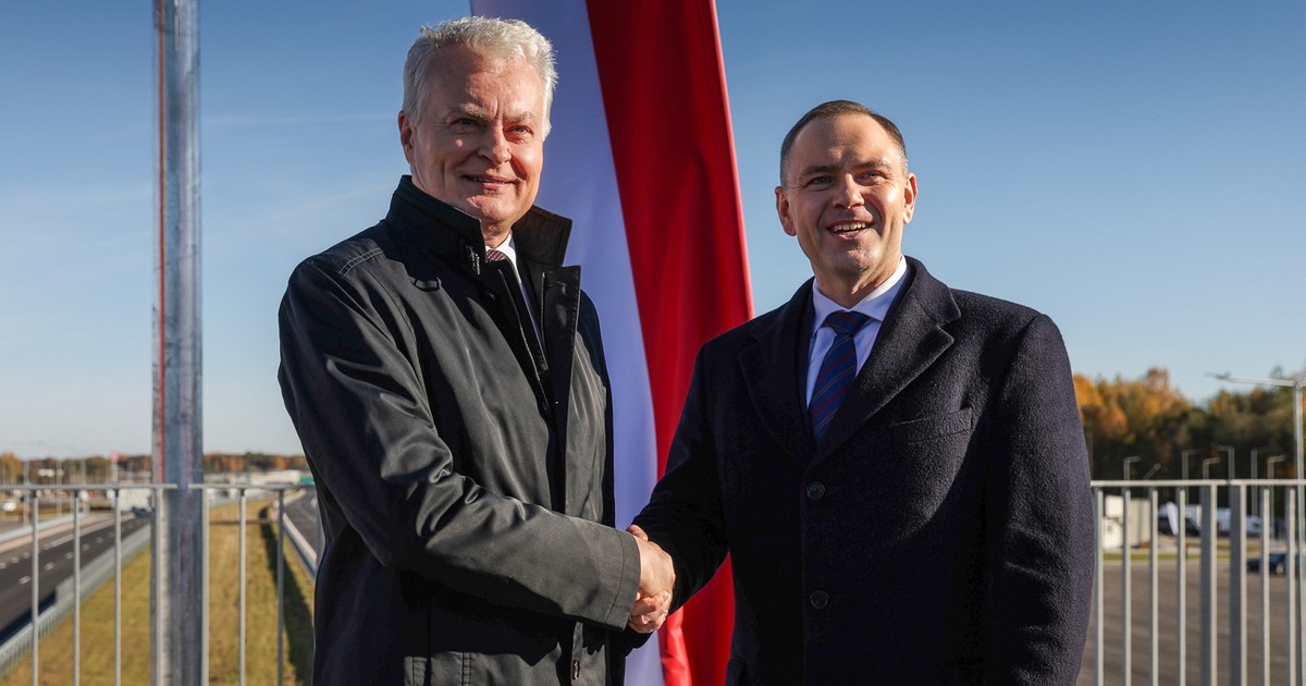Nawrocki z wizytą na Litwie. "Kluczowa droga dla bezpieczeństwa"