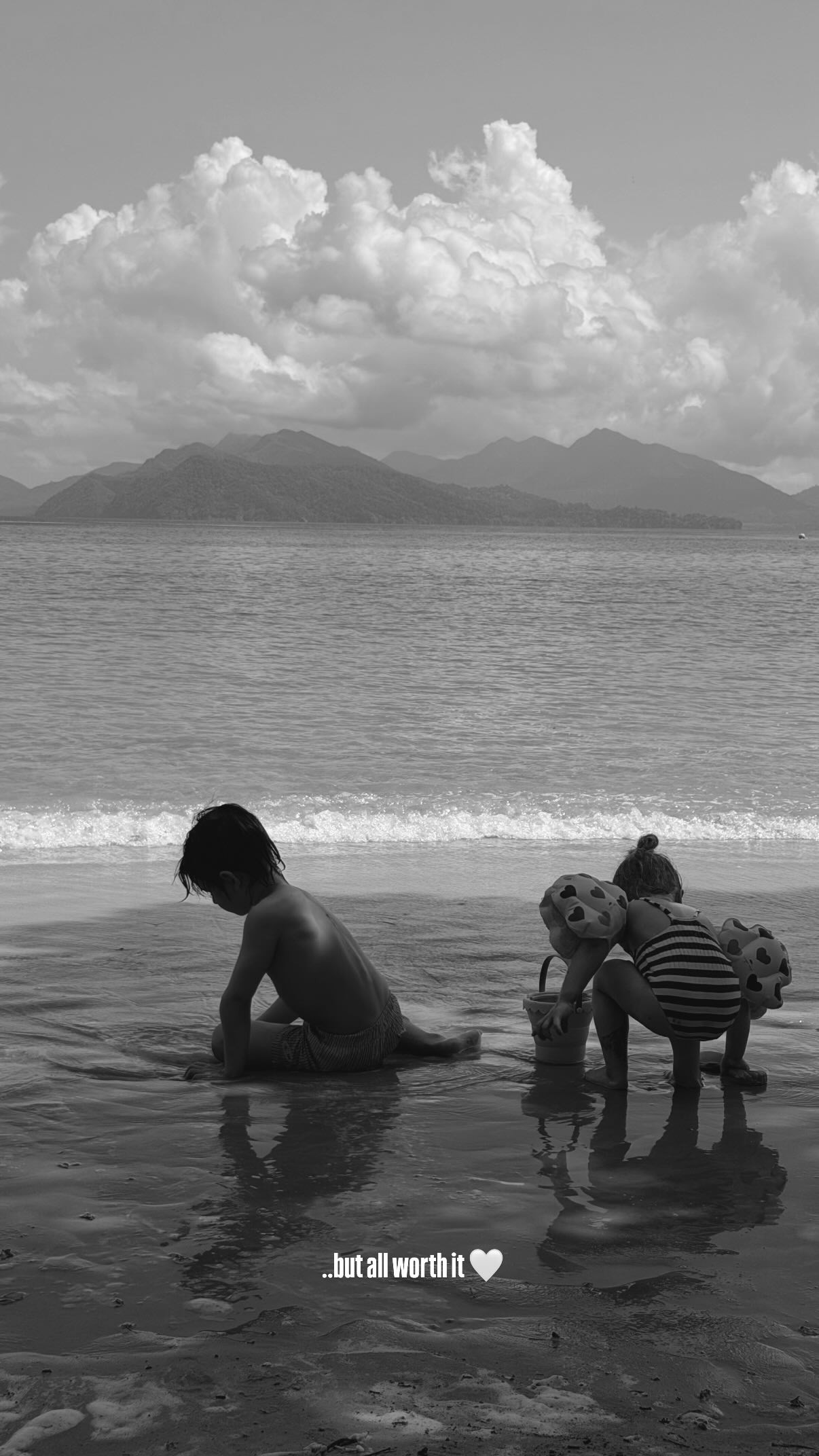Dominika Cibulková s deťmi na dovolenke na súostroví Langkawi.