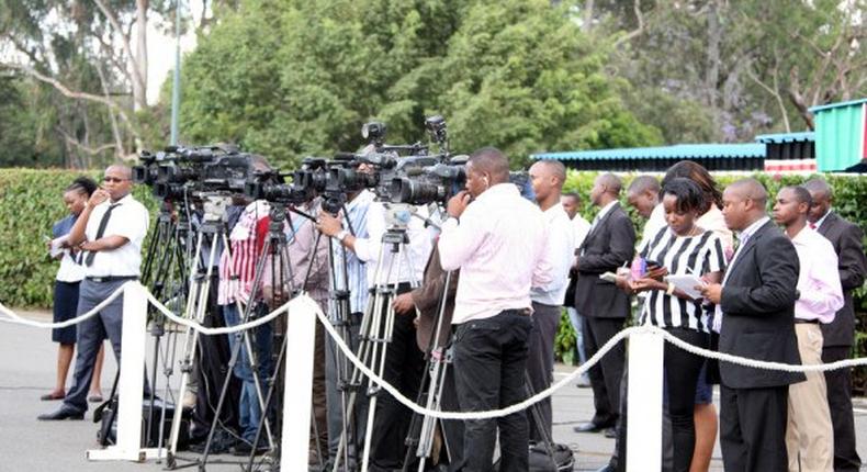 Kenyan journalists at a past event