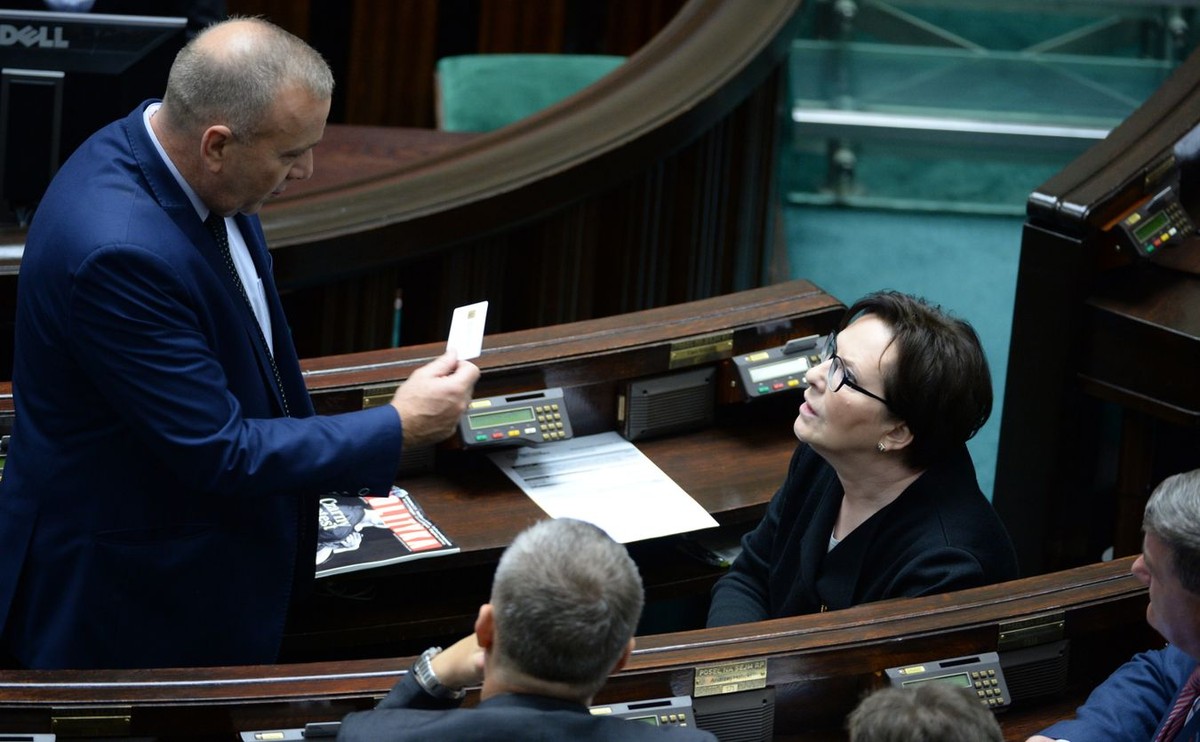 Grzegorz Schetyna i Ewa Kopacz