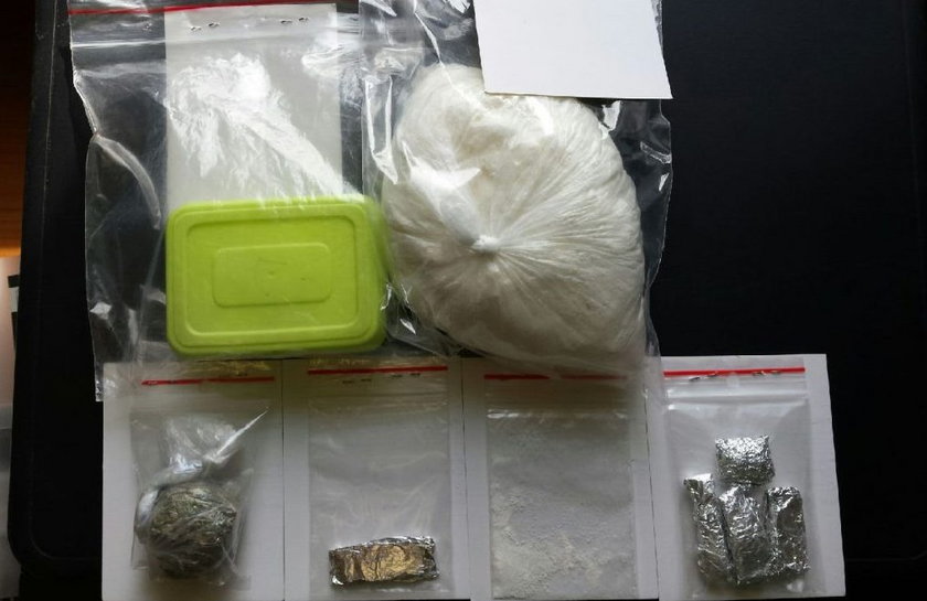 Narkotyki znalezione w mieszkaniu dilera z Opola