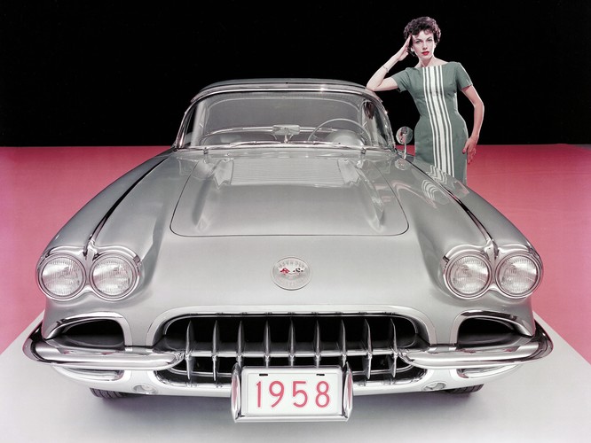 1958 - corvette convertible