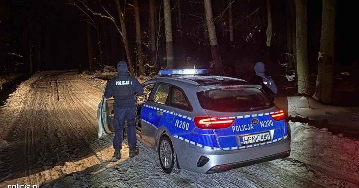 Z trudem ciągnął swe ciało. Konał na mrozie. Szokujące sceny pod Czaplinkiem