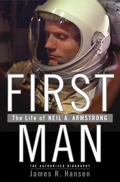 okładka książki &quot;First Man: A Life Of Neil A. Armstrong&quot;