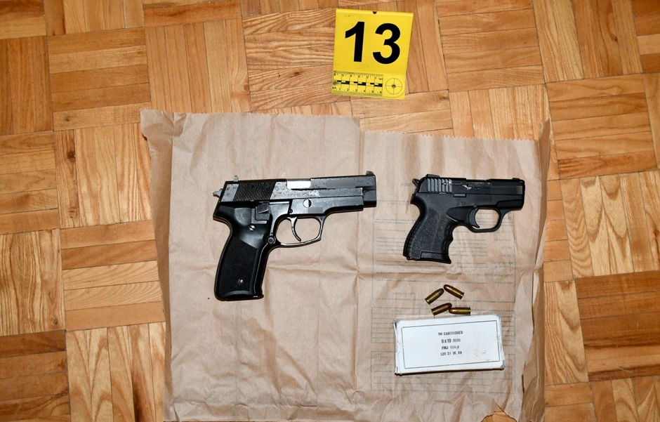 Zaplena oružja i droge