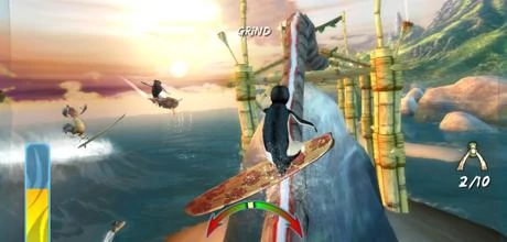 Screen z gry "Surf’s Up"