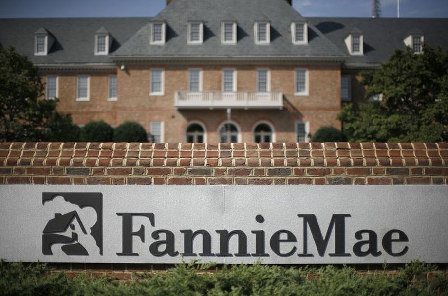 The headquarters of mortgage lender Fannie Mae is shown in Washington. US tax policy favors homeownership.