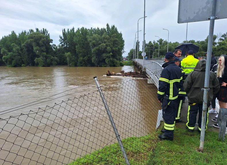 Poplave u Hrvatskoj - Mursko Središće 6. avgusta