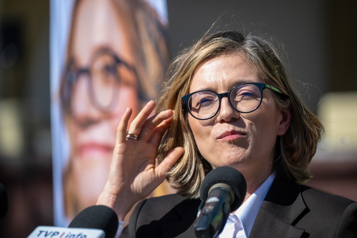 Kandydatka Lewicy na prezydenta zaapelowała do senatorów, by zagłosowali przeciwko nowelizacji