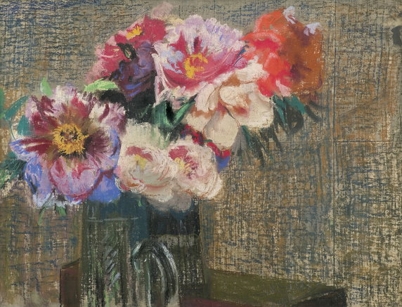 Leon Wyczółkowski, Peonie, 1909